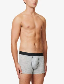 Paisley-print Mid-rise Stretch-jersey Boxers 7 Paisley-print Mid-rise Stretch-jersey Boxers -Gentlemen Style Shop R04173761 PAISLEYLIGHTBLUE ALT01