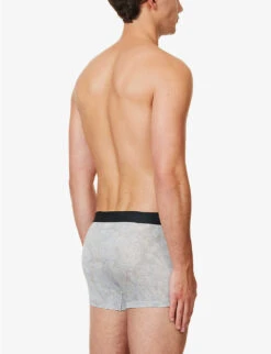 Paisley-print Mid-rise Stretch-jersey Boxers 8 Paisley-print Mid-rise Stretch-jersey Boxers -Gentlemen Style Shop R04173761 PAISLEYLIGHTBLUE ALT02