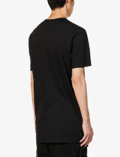 Level Crewneck Cotton-jersey T-shirt 10 Level Crewneck Cotton-jersey T-shirt -Gentlemen Style Shop R04174841 BLACK ALT03