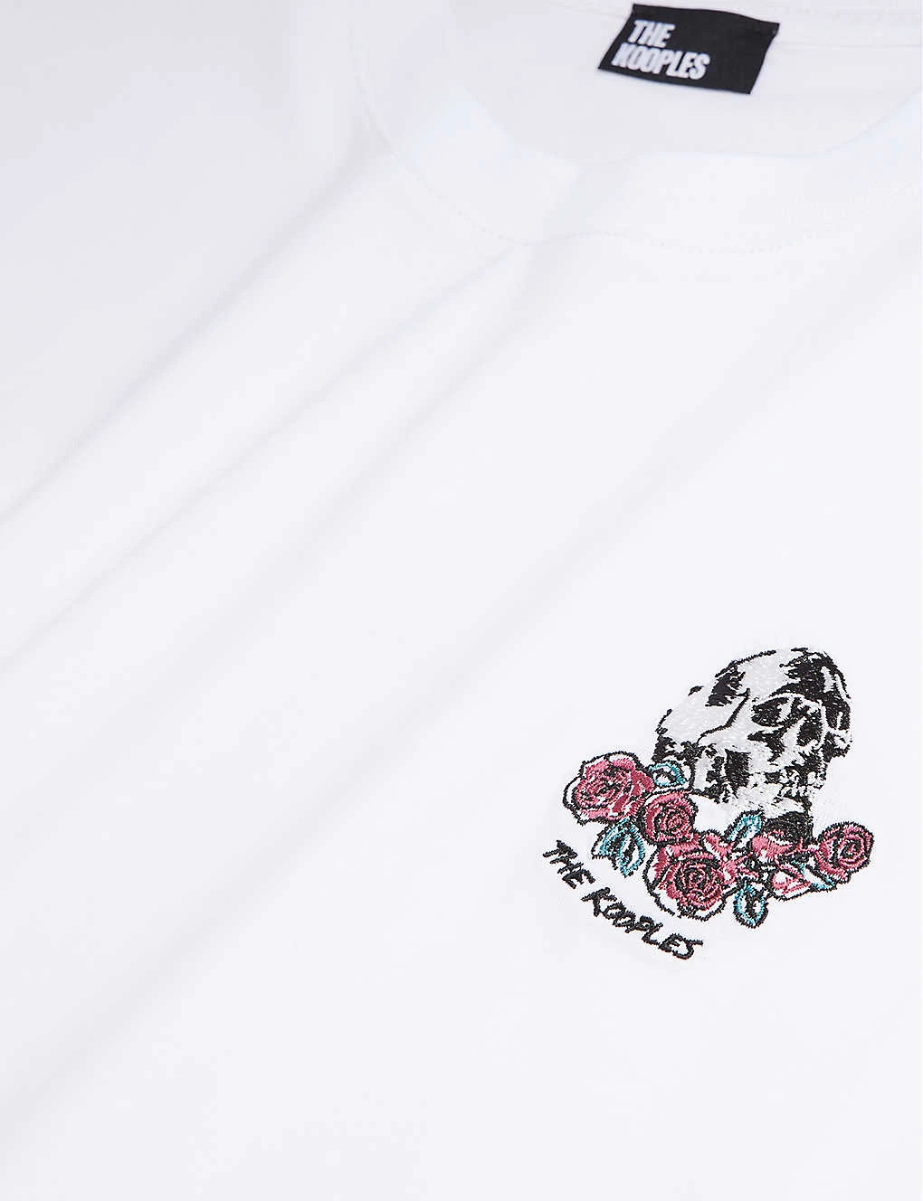 THE KOOPLES Vintage-skull Embroidery Cotton-jersey T-shirt 4 THE KOOPLES Vintage-skull Embroidery Cotton-jersey T-shirt - Image 2