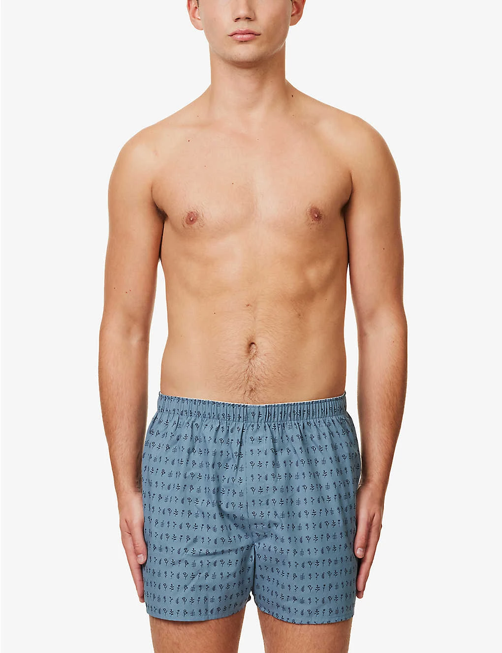 Sunspel Floral-print Mid-rise Cotton-poplin Boxers 4 Sunspel Floral-print Mid-rise Cotton-poplin Boxers - Image 2