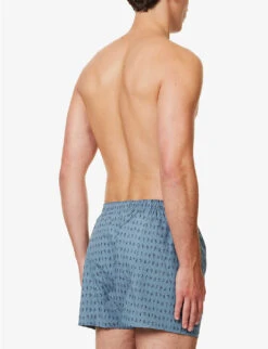 Sunspel Floral-print Mid-rise Cotton-poplin Boxers 8 Sunspel Floral-print Mid-rise Cotton-poplin Boxers -Gentlemen Style Shop R04181927 BLUESTONE2MINIFLORALS ALT02
