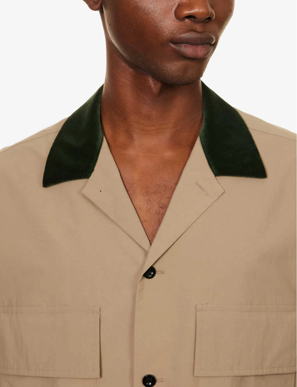 Sacai Taffeta Flap-pocket Boxy-fit Shell Shirt 7 Sacai Taffeta Flap-pocket Boxy-fit Shell Shirt - Image 5