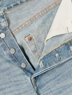 Brand-embroidered Brand-patch Slim-fit Jeans 15 Brand-embroidered Brand-patch Slim-fit Jeans -Gentlemen Style Shop R04182242 OTISFIELDWASH ALT06