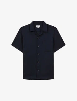 Reiss Tokyo Patch-pocket Regular-fit Woven Shirt