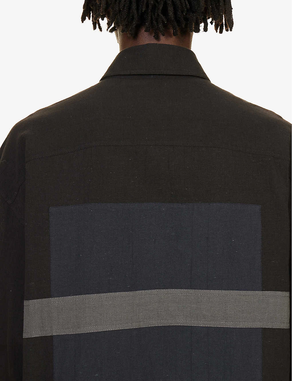 Harness Straight-point Collar Cotton Shirt 8 Harness Straight-point Collar Cotton Shirt - Image 6