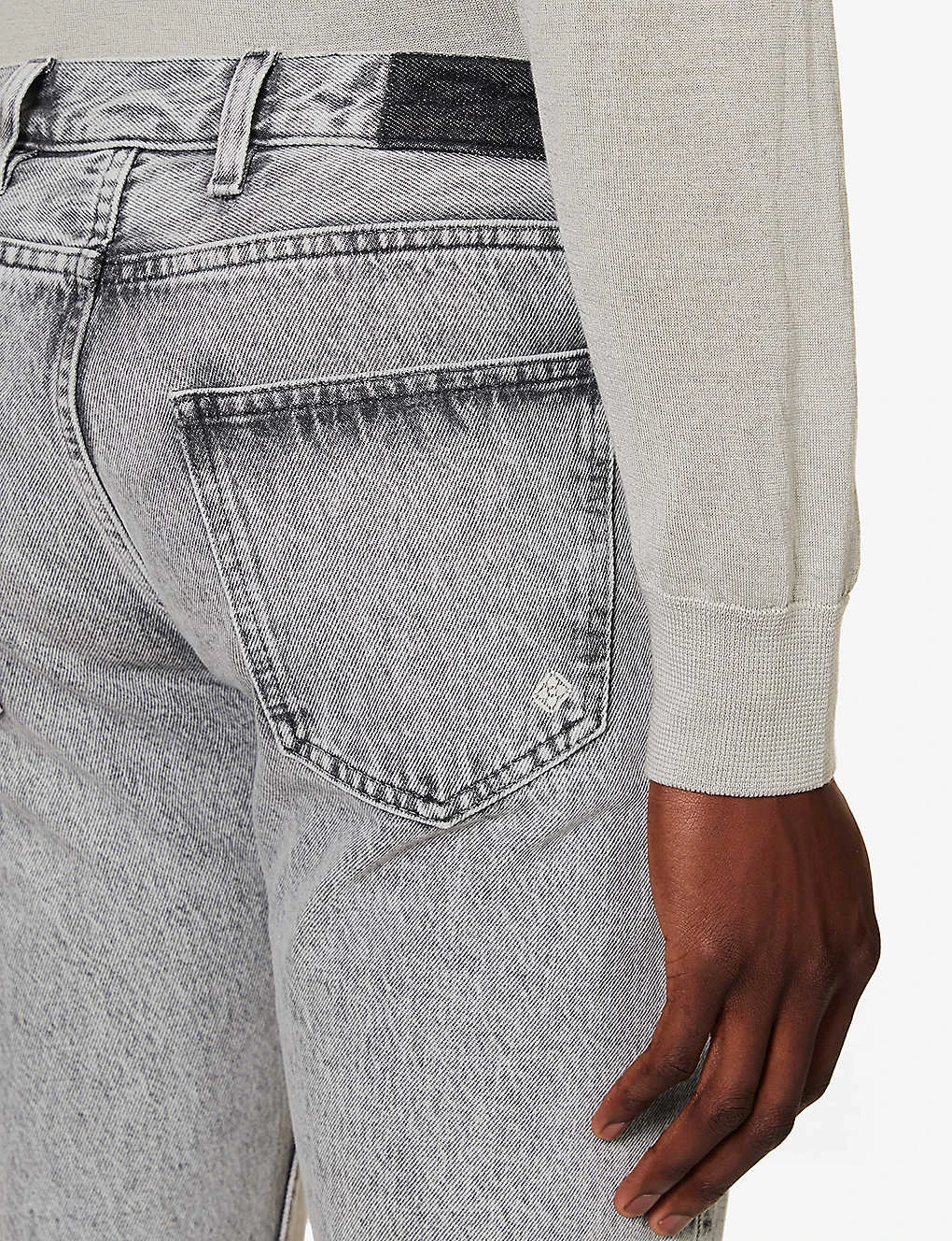 ELEVENTY Pocketed Belt-looped Slim-fit Jeans 7 ELEVENTY Pocketed Belt-looped Slim-fit Jeans - Image 5