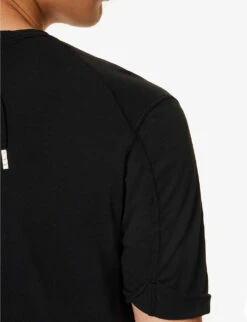 One Piece Relaxed-fit Cotton-jersey T-shirt 11 One Piece Relaxed-fit Cotton-jersey T-shirt -Gentlemen Style Shop R04187930 BLACK ALT04