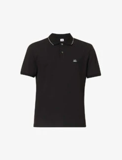 Logo-embroidered Regular-fit Stretch-cotton Piqué Polo Shirt