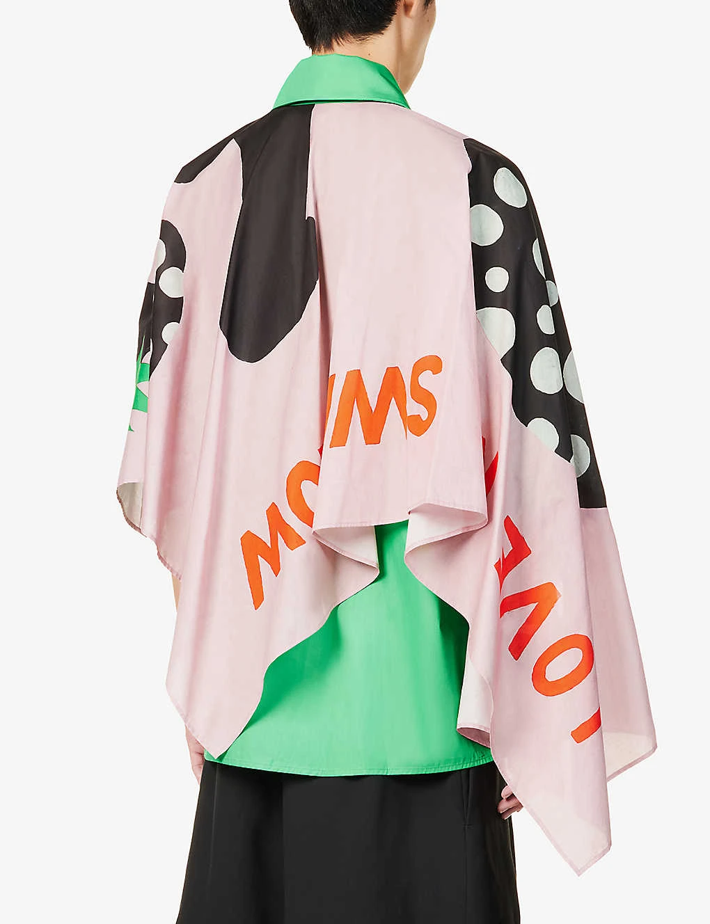 Painting Asymmetric-panel Regular-fit Cotton-poplin Shirt 6 Painting Asymmetric-panel Regular-fit Cotton-poplin Shirt - Image 4