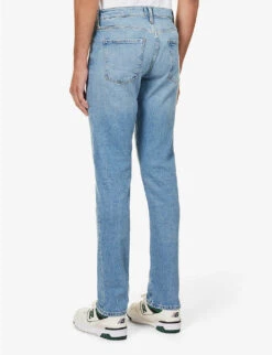 CITIZENS OF HUMANITY Adler Regular-fit Tapered Stretch-denim Jeans -Gentlemen Style Shop R04191341 MONTECARLOMDINDIGO ALT03