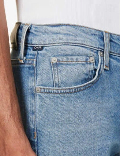 CITIZENS OF HUMANITY Adler Regular-fit Tapered Stretch-denim Jeans -Gentlemen Style Shop R04191341 MONTECARLOMDINDIGO ALT04