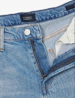 CITIZENS OF HUMANITY Adler Regular-fit Tapered Stretch-denim Jeans -Gentlemen Style Shop R04191341 MONTECARLOMDINDIGO ALT06