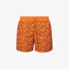 Vilebrequin Graphic-pattern Slip-pocket Recycled-polyamide Swim Shorts -Gentlemen Style Shop R04193703 CAROTTE M