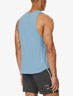Lululemon License To Train Scoop-neck Stretch Recycled-polyester-blend Top -Gentlemen Style Shop R04194030 UTILITYBLUE ALT03