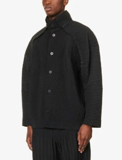 July Pleated Knitted Top 10 July Pleated Knitted Top -Gentlemen Style Shop R04194074 BLACK ALT02