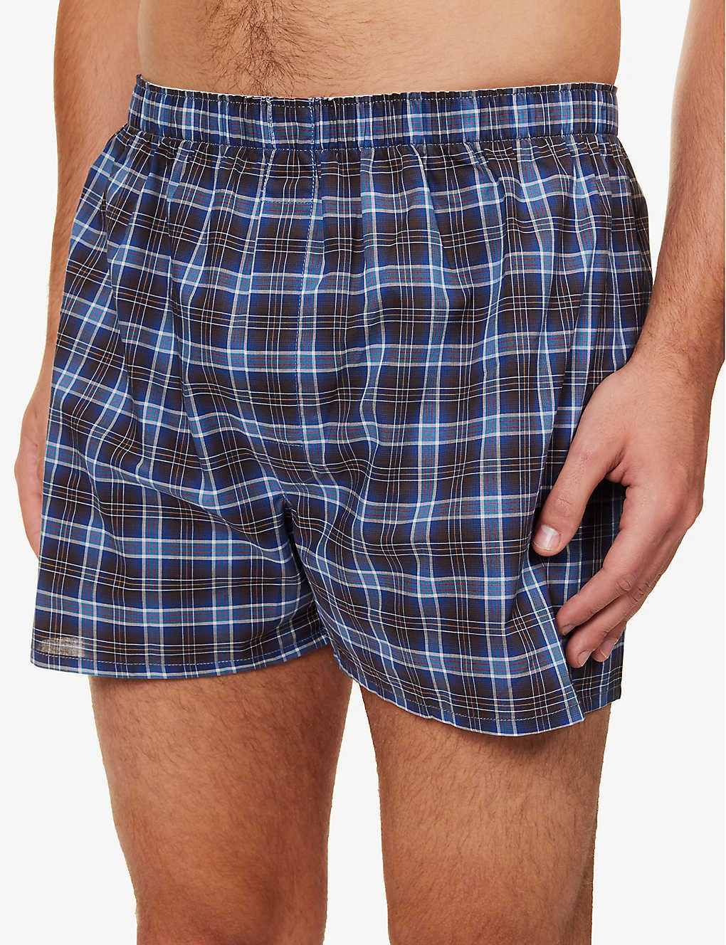 Sunspel Check-print Cotton-poplin Boxers 6 Sunspel Check-print Cotton-poplin Boxers - Image 4