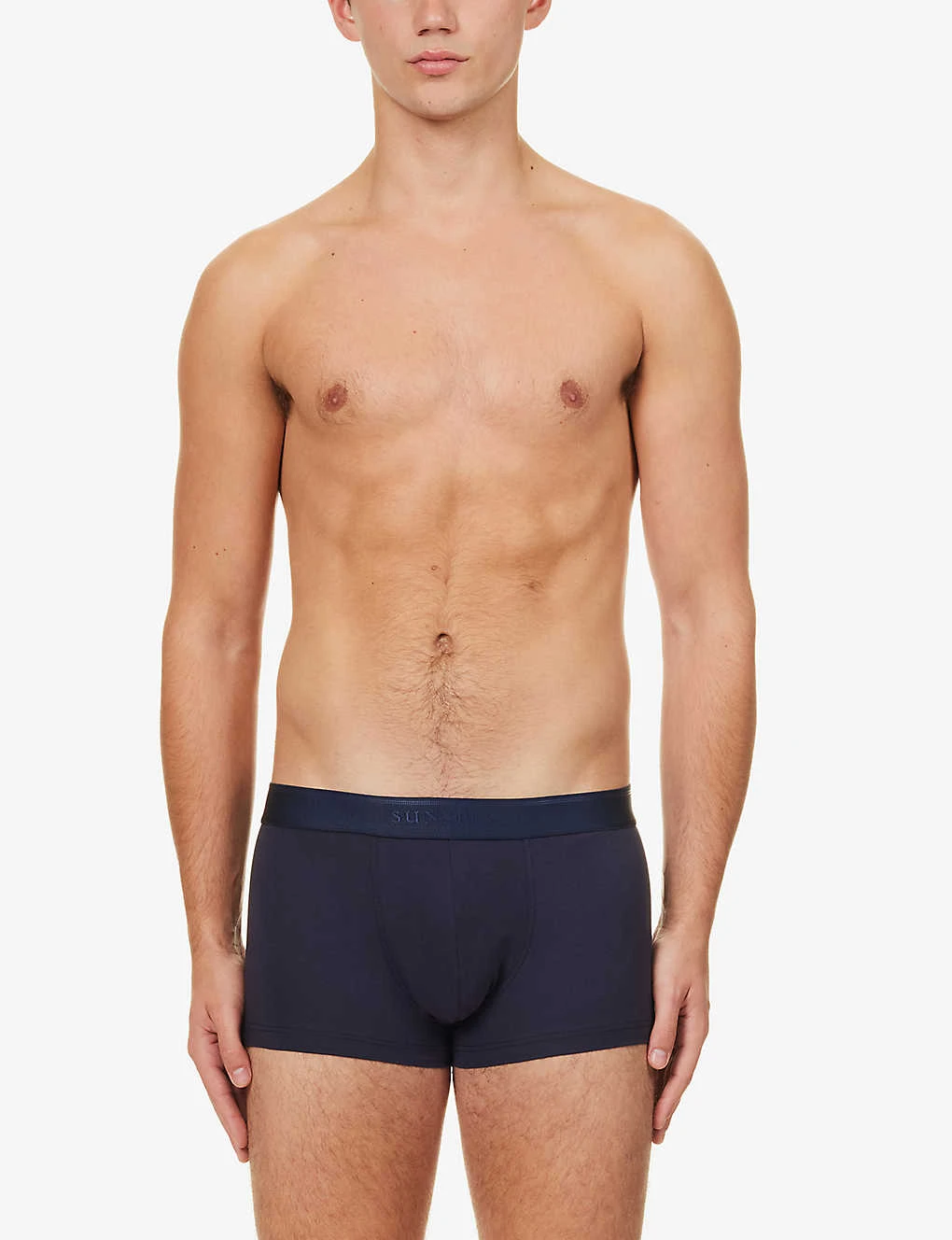Sunspel Pack Of Two Elasticated-waistband Mid-rise Stretch-cotton Trunks 4 Sunspel Pack Of Two Elasticated-waistband Mid-rise Stretch-cotton Trunks - Image 2