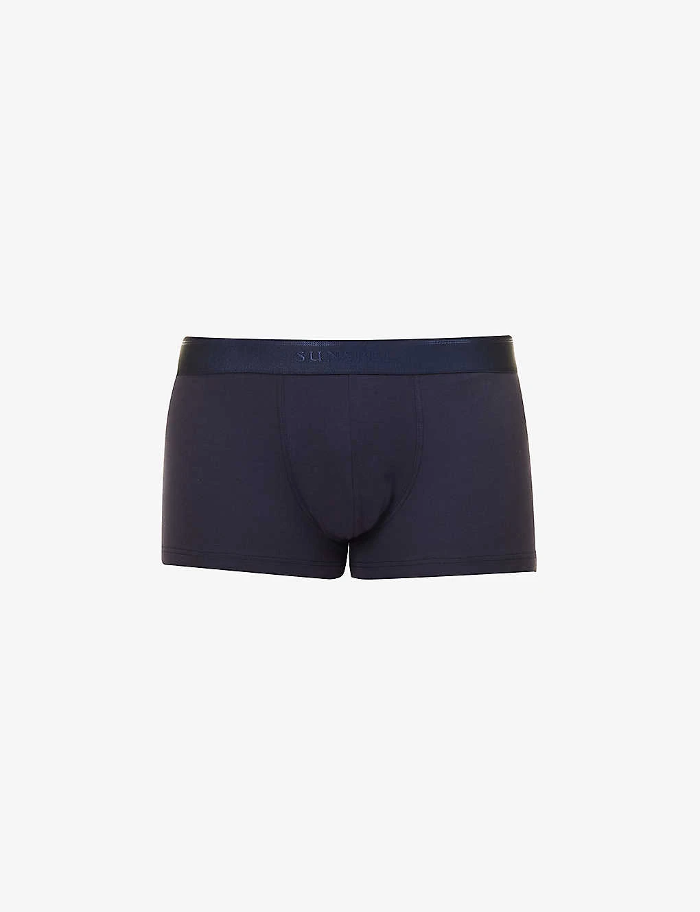 Sunspel Pack Of Two Elasticated-waistband Mid-rise Stretch-cotton Trunks 3 Sunspel Pack Of Two Elasticated-waistband Mid-rise Stretch-cotton Trunks