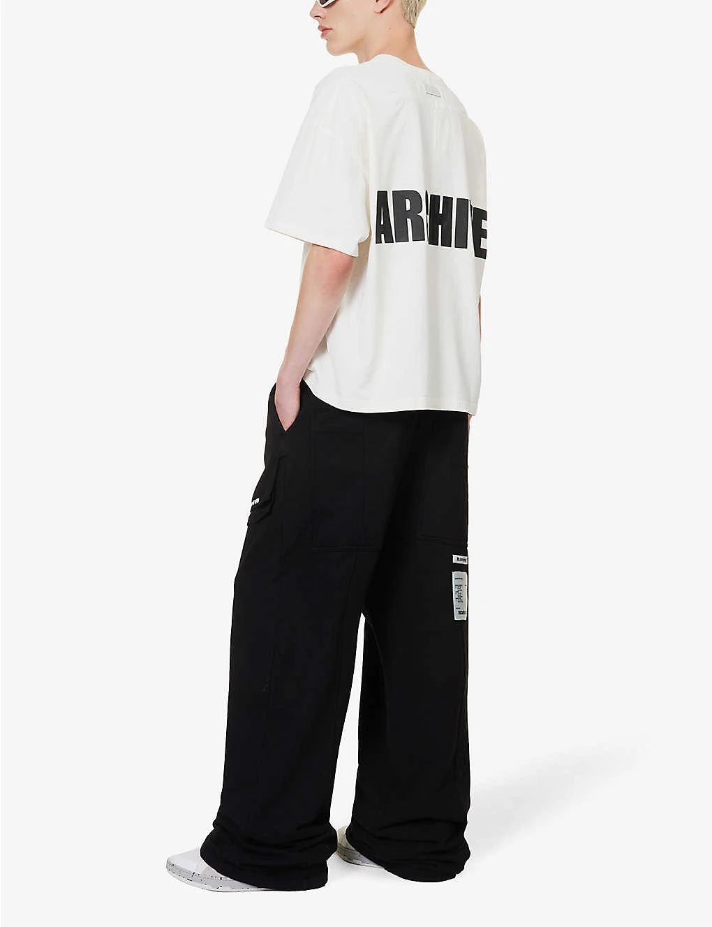 Brand-print Boxy-fit Cotton-jersey T-shirt 4 Brand-print Boxy-fit Cotton-jersey T-shirt - Image 2