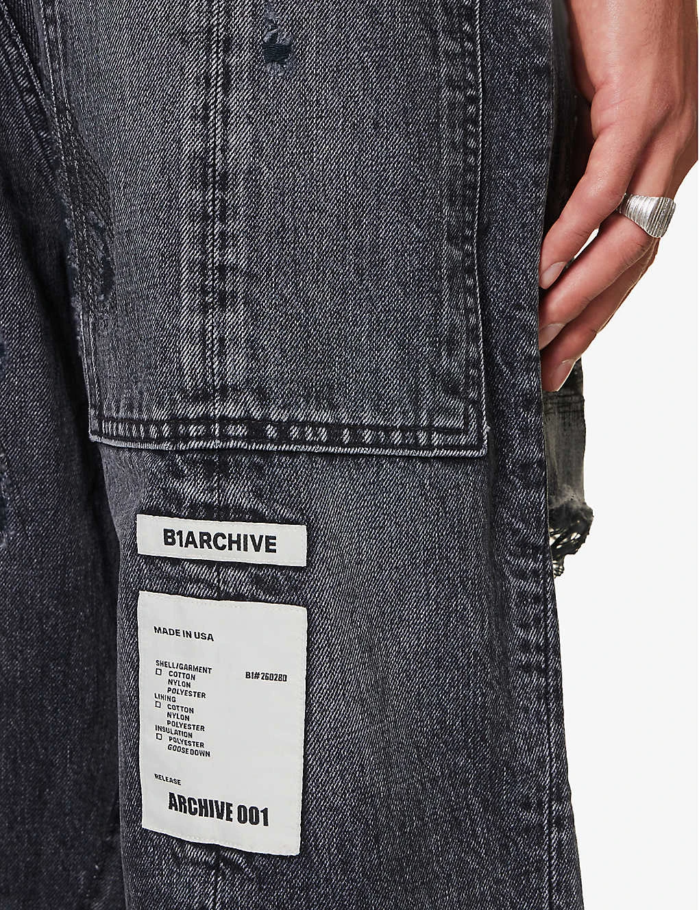 Distressed Wide-leg Mid-rise Jeans 7 Distressed Wide-leg Mid-rise Jeans - Image 5