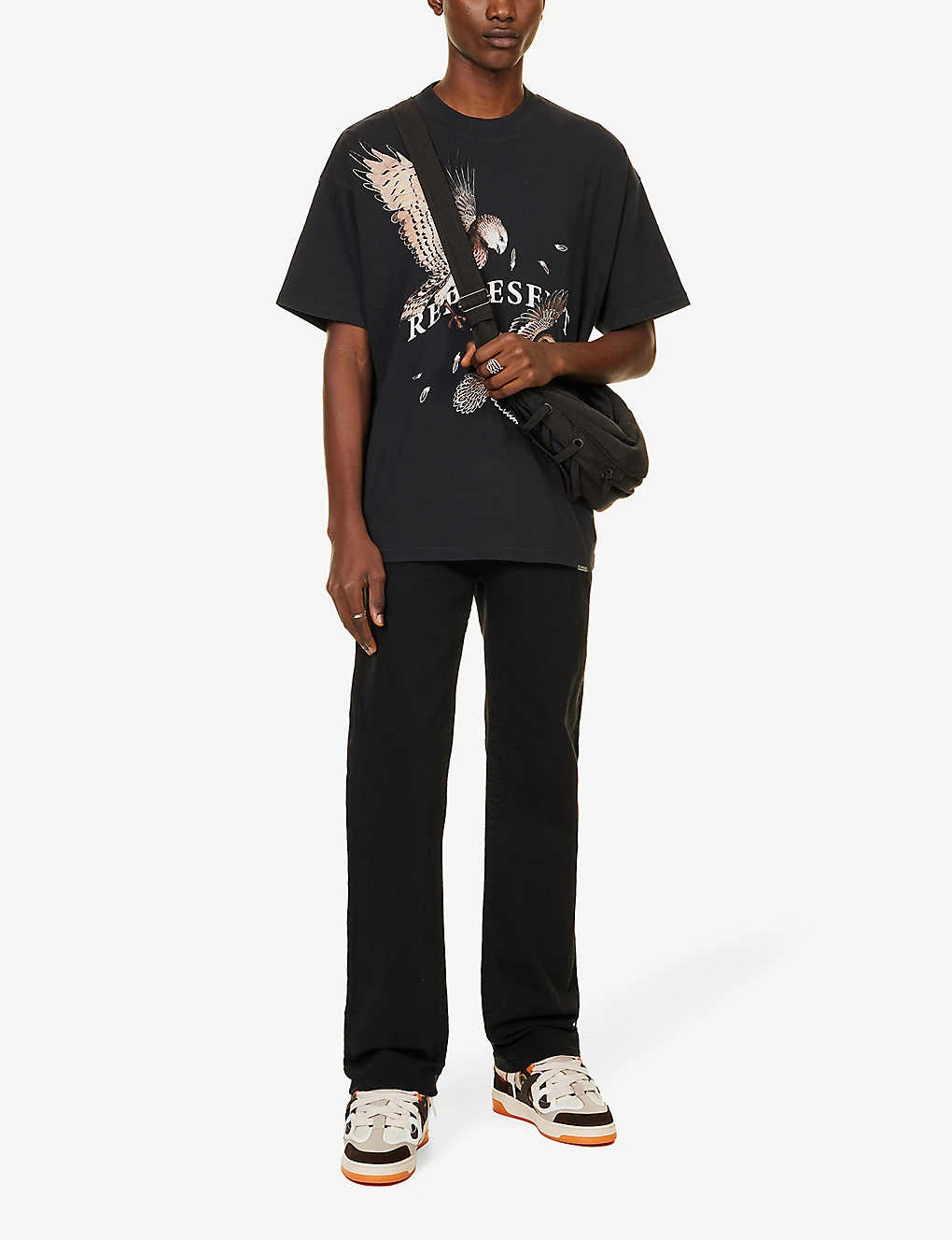 Represent Birds Of Prey Relaxed-fit Cotton-jersey T-shirt 4 Represent Birds Of Prey Relaxed-fit Cotton-jersey T-shirt - Image 2