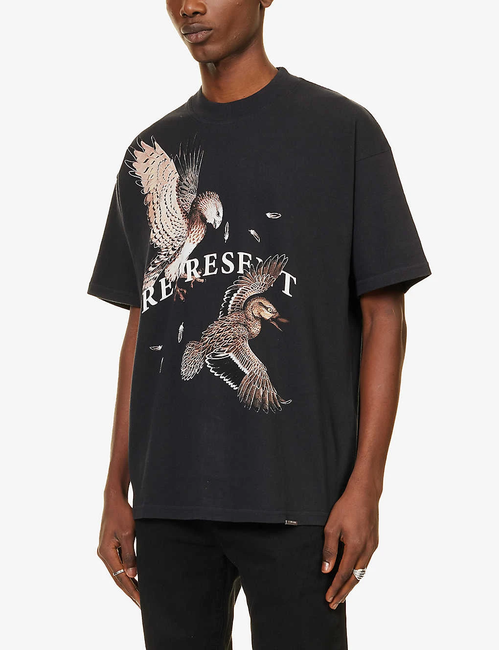 Represent Birds Of Prey Relaxed-fit Cotton-jersey T-shirt 5 Represent Birds Of Prey Relaxed-fit Cotton-jersey T-shirt - Image 3