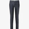 Emporio Armani Brand-plaque Straight-leg Mid-rise Stretch-denim Jeans -Gentlemen Style Shop R04197006 DENIMBLU M