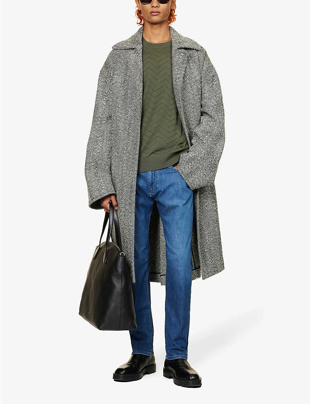 Emporio Armani Straight-leg Slim-fit Stretch-denim Jeans 4 Emporio Armani Straight-leg Slim-fit Stretch-denim Jeans - Image 2