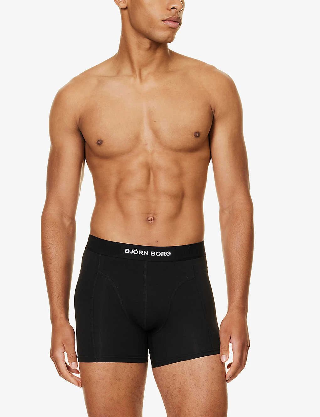 Bjorn Borg Pack Of Two Branded-waistband Regular-fit Stretch-cotton Boxers 4 Bjorn Borg Pack Of Two Branded-waistband Regular-fit Stretch-cotton Boxers - Image 2