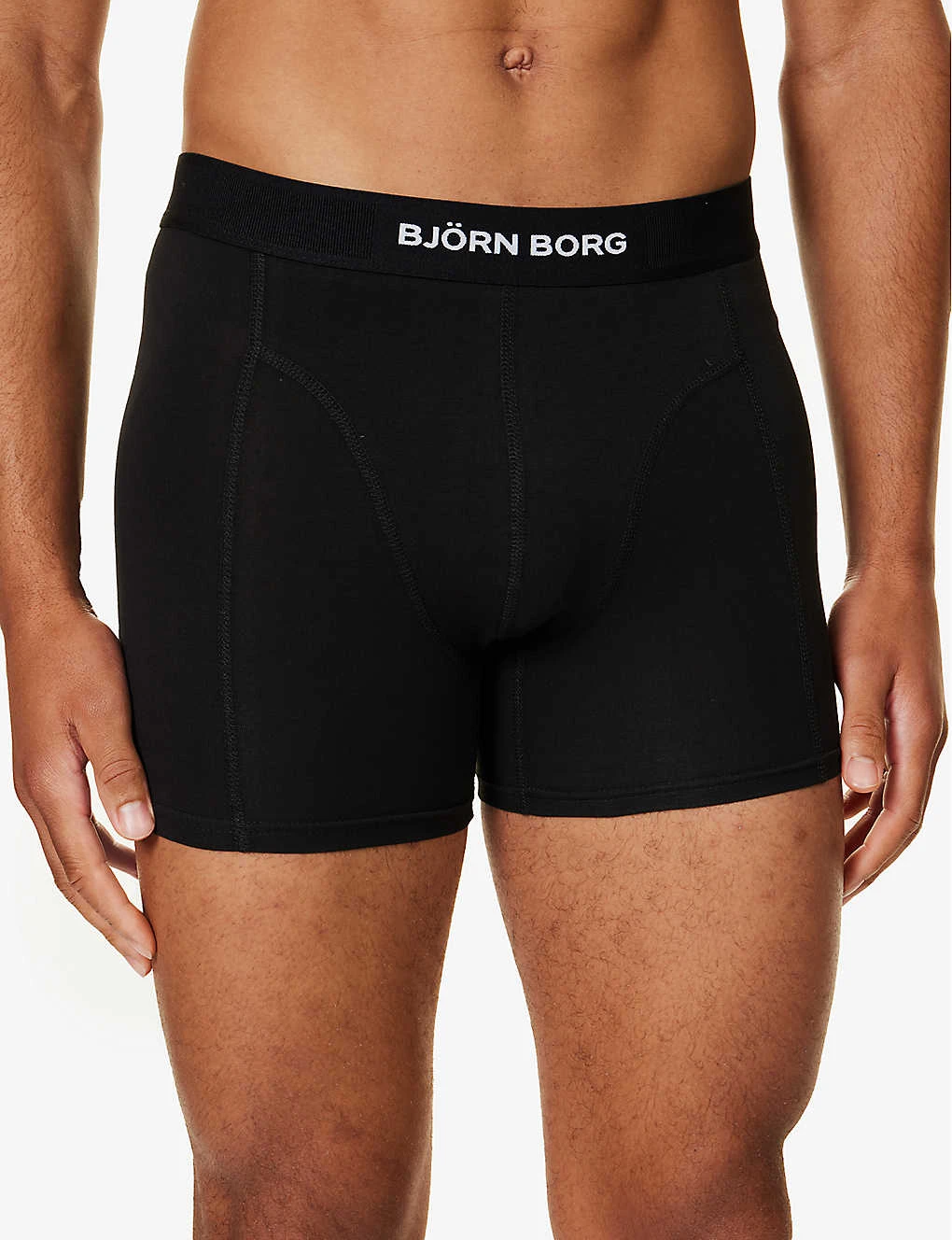 Bjorn Borg Pack Of Two Branded-waistband Regular-fit Stretch-cotton Boxers 6 Bjorn Borg Pack Of Two Branded-waistband Regular-fit Stretch-cotton Boxers - Image 4