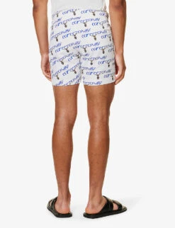 ORLEBAR BROWN Graphic-print Branded-hardware Swim Shorts -Gentlemen Style Shop R04206173 007OCTOPUSSYREPEAT ALT03