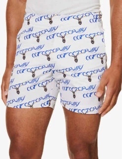 ORLEBAR BROWN Graphic-print Branded-hardware Swim Shorts -Gentlemen Style Shop R04206173 007OCTOPUSSYREPEAT ALT04